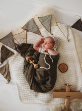 Load image into Gallery viewer, Snuggle Hunny Kids | Dusty Olive I Organic Muslin Wrap
