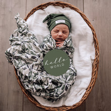 Load image into Gallery viewer, Snuggle Hunny Kids | Evergreen | Organic Muslin Wrap
