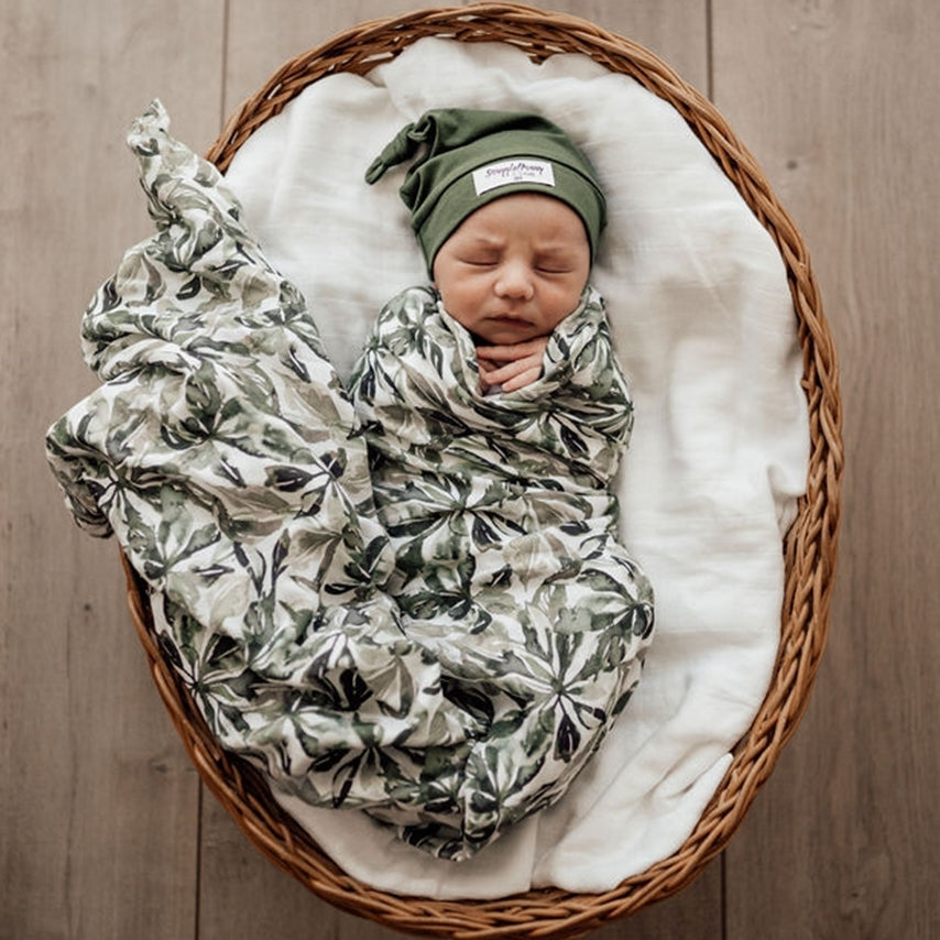 Snuggle Hunny Kids | Evergreen | Organic Muslin Wrap