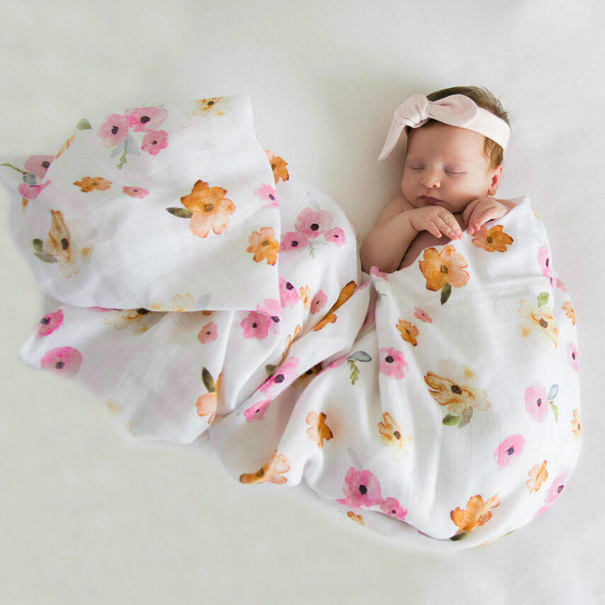 Snuggle Hunny Kids | Poppy I Organic Muslin Wrap