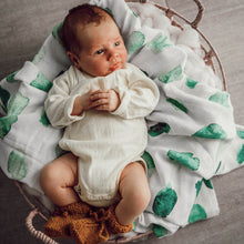 Load image into Gallery viewer, Snuggle Hunny Kids | Sea Mist I Organic Muslin Wrap
